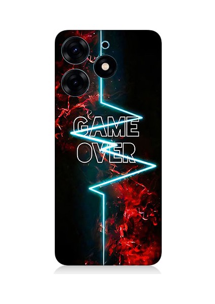 Tecno Spark 10 Pro Uyumlu Oyun Bitti Desenli Silikon Kılıf