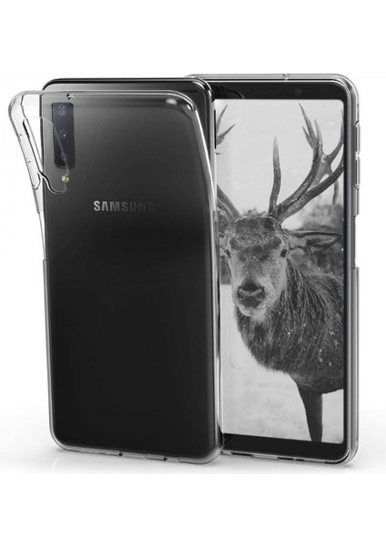 Samsung Galaxy A7 2018 (A750) 2.0 MM Korumalı Silikon Kılıf Şeffaf fiyatları