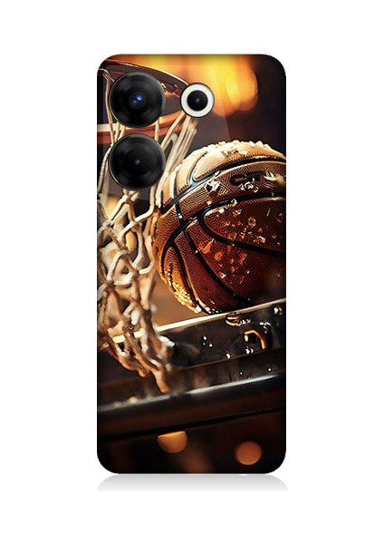 Tecno Camon 20 Pro 4g Uyumlu Uzay Iskeleti Desenli Silikon Kılıf