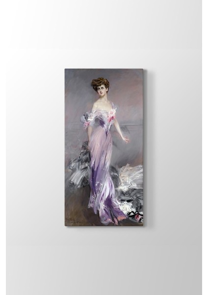 Giovanni Boldini - Mrs. Howard Johnston Tablosu
