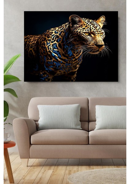 Hd Aslan Leopar Kanvas Tablo