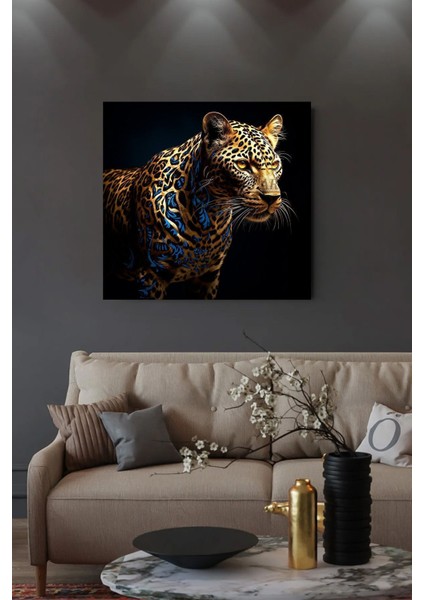 Hd Aslan Leopar Kanvas Tablo
