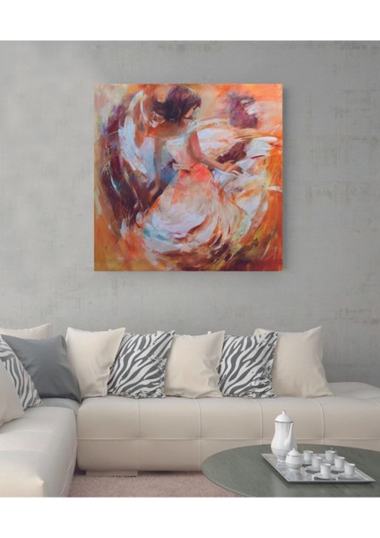 Dekoratif The Child Duvar Kanvas Tablo