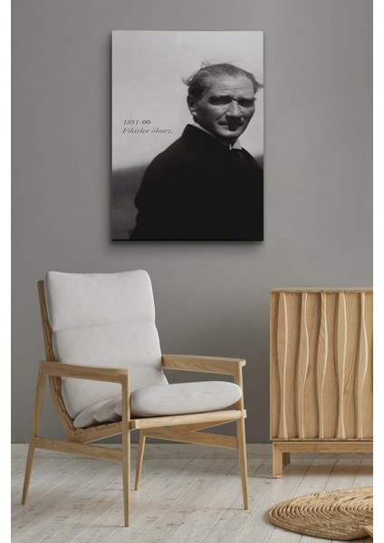 Atatürk Kanvas Tablo Dekoratif Atatürk Portre Tablo 269