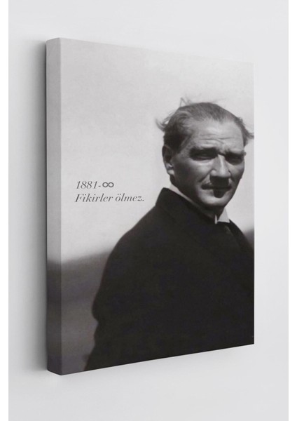 Atatürk Kanvas Tablo Dekoratif Atatürk Portre Tablo 269