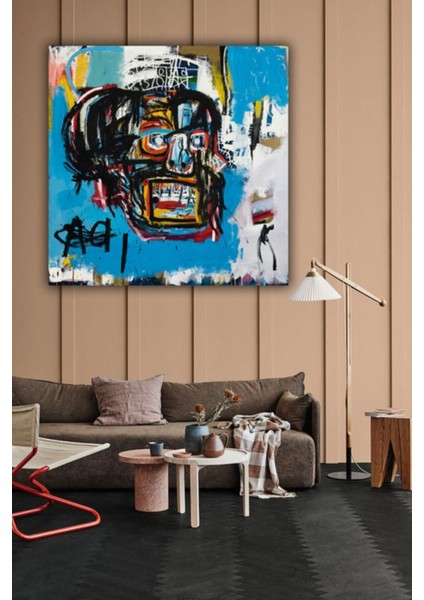 Dekoratif Jean-Michel Basquiat - Untitled Duvar Kanvas Tablo