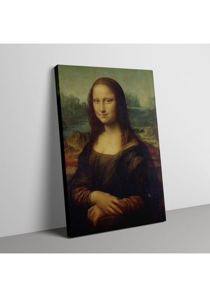 Mona Lisa Kanvas Duvar Tablosu Tekli Klasik Canvas Tablo 116