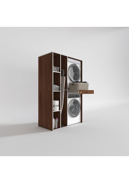Kenzlife çamaşır-kurutma makinesi dolabı gutas sol cvz 187*120*60 çekmeceli banyo fiyatları