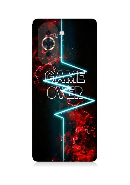 Tecno Nova 10 Uyumlu Oyun Bitti Desenli Silikon Kılıf