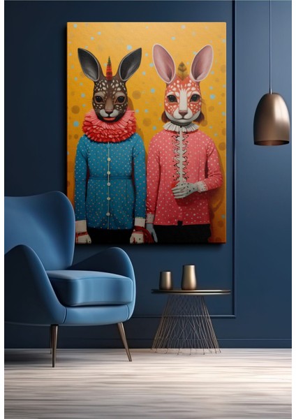 Kanvas Duvar Tablosu Tekli Canvas Tablo Boho Klasik Modern 114