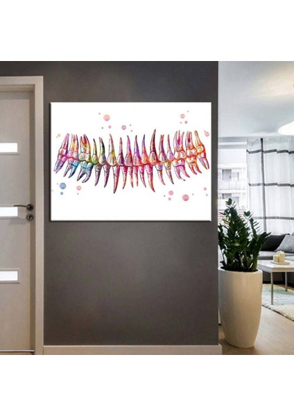 Ağız Ve Diş Sağlığı Polikliniği Tabloları Dekoratif Diş, Dsc-68