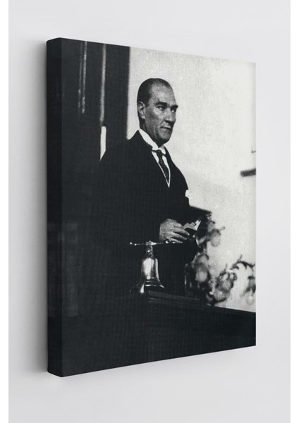 Atatürk Kanvas Tablo Dekoratif Atatürk Portre Tablo 241
