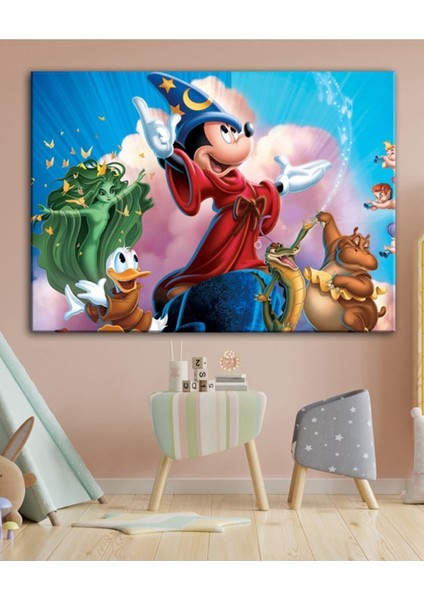 Mickey Mouse Çocuk Odası Tabloları