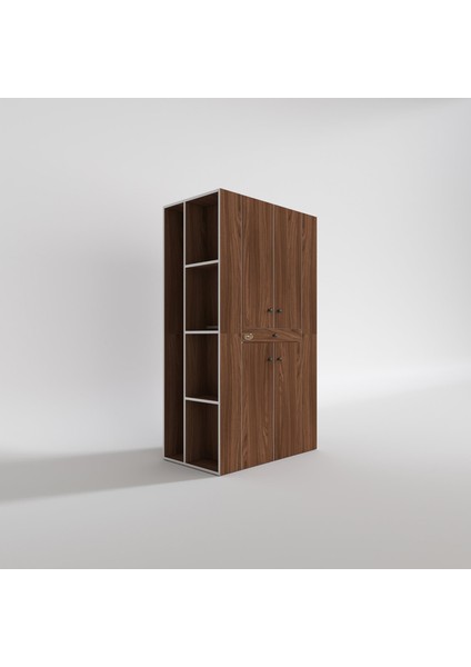 Kenzlife çamaşır-kurutma makinesi dolabı biruni cvz 187*110*60 çekmeceli raflı banyo modelleri