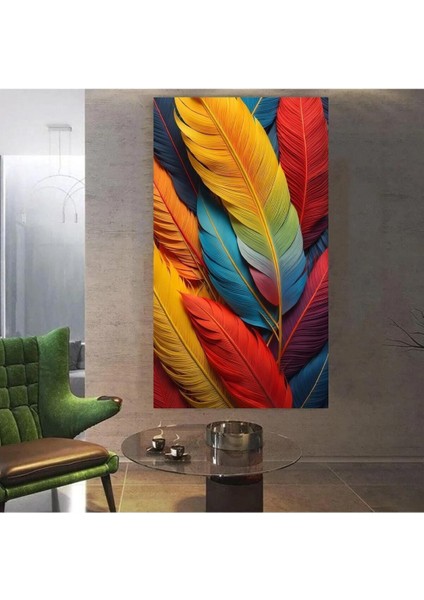 Renkli Tonlarda Dev Boyut Vip Kanvas Tablo fiyatları