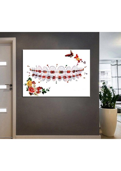 Ağız Ve Diş Sağlığı Polikliniği Tabloları Dekoratif Diş,