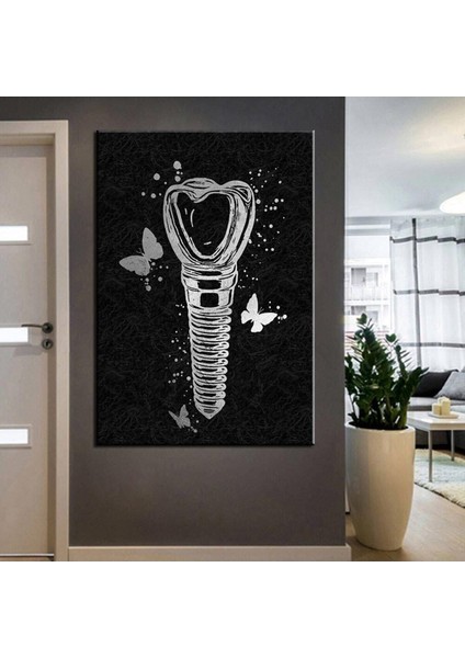 Ağız Ve Diş Sağlığı Polikliniği Tabloları Dekoratif Diş, Dsc-126