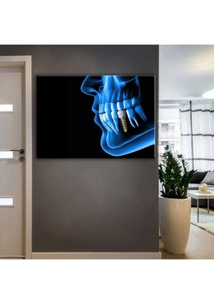 Ağız Ve Diş Sağlığı Polikliniği Tabloları Dekoratif Diş, Dsc-28