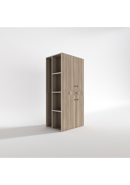 Kenzlife çamaşır-kurutma makinesi dolabı ahi evran sol crd 187*090*60 çekmeceli banyo modelleri