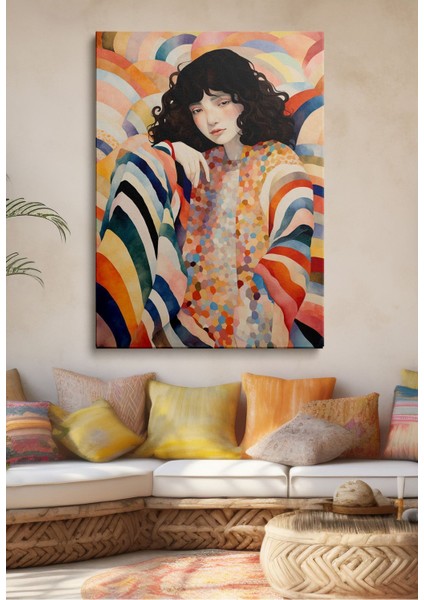 Kanvas Duvar Tablosu Tekli Canvas Tablo Boho Klasik Modern 143