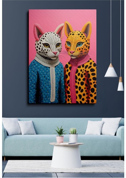 Kanvas Duvar Tablosu Tekli Canvas Tablo Boho Klasik Modern 116