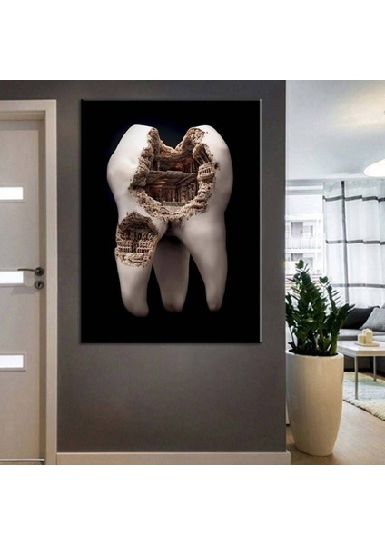 Ağız Ve Diş Sağlığı Polikliniği Tabloları Dekoratif Diş, Dsc-85