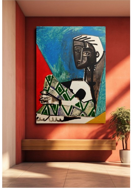 Kanvas Duvar Tablosu Tekli Canvas Tablo Boho Klasik Modern Picasso 019