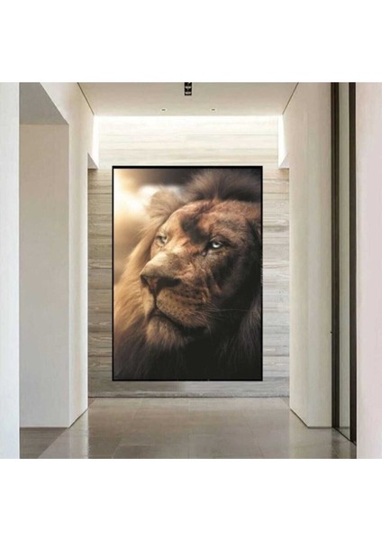 Dekoratif Lion King Kanvas Tablo