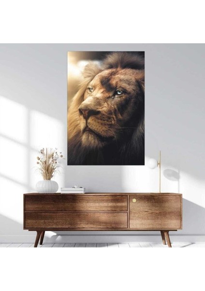 Dekoratif Lion King Kanvas Tablo