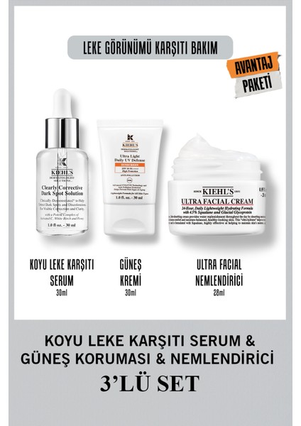 Ultra Facial Cream Dark Spot Rutin Set Set