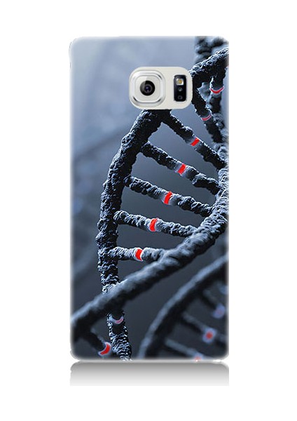 Samsung Galaxy Note 5 Uyumlu Dna Sarmalı Desenli Silikon Kılıf