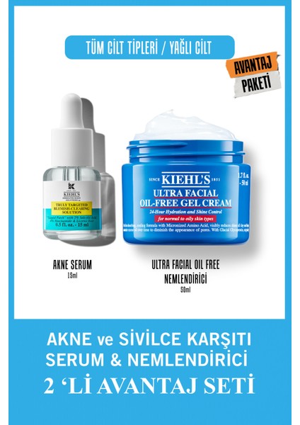 Ultra Facial Oil Free Akne Rutin Set Set