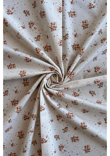 Çıtır Çiçek Desenli Pamuk Poplin Kumaş / Dry 136 fiyatları