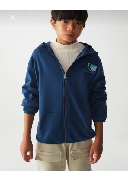 45326 Erkek Çocuk Indigo Trıangle Hırka modelleri