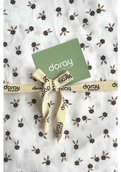 Çıtır Çiçek Desenli Pamuk Poplin Kumaş / Dry - 103 modelleri