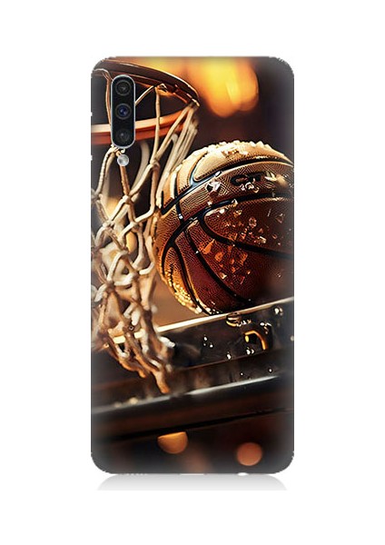 Samsung Galaxy A50 Uyumlu Uzay Iskeleti Desenli Silikon Kılıf