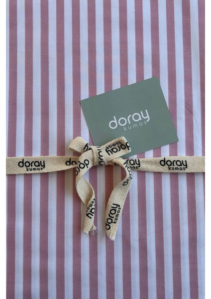 Çizgi Desenli Pamuk Poplin Kumaş / Dry 157