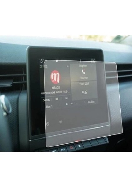 Renault Clio 2023 Link 7.3 Inç Navigasyon Uyumlu Nano Ekran Koruyucu