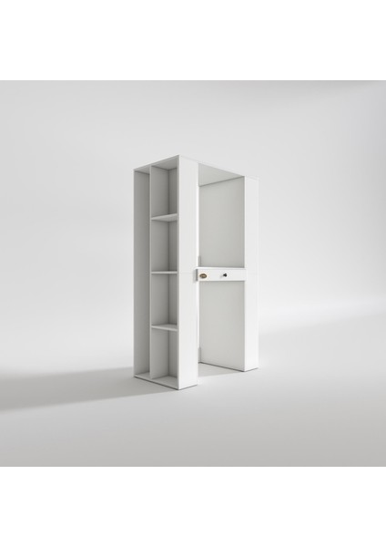 Kenzlife çamaşır-kurutma makinesi dolabı umaremdf byz 187*110*60 çekmeceli raflı % 100 FULL MDF modelleri