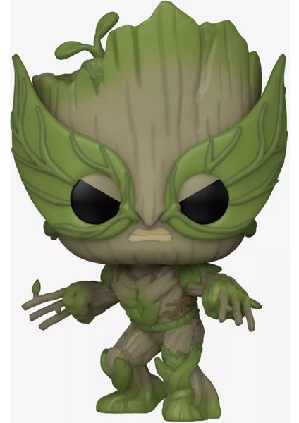 Pop! : 85TH Anniversary - We Are Groot, Groot As Wolverine Figür