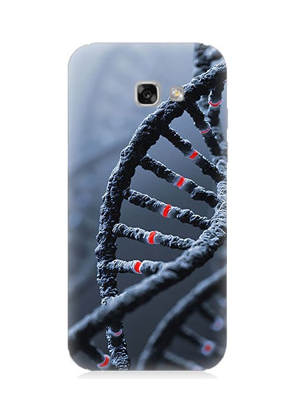 Samsung Galaxy A5 2017 Uyumlu Dna Sarmalı Desenli Silikon Kılıf