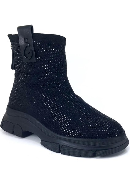 442 24KB Kadın Sneaker Günlük Bot Siyah