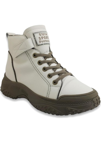 310 4 24KB Kadın Sneaker Günlük Bot Bej
