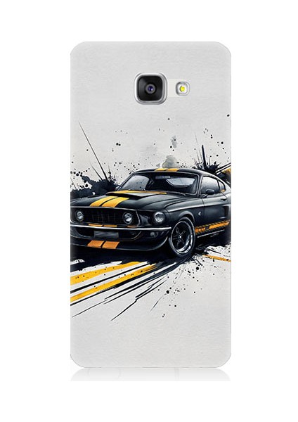 Samsung Galaxy A3 2016 Uyumlu Hızlı Araba Desenli Silikon Kılıf