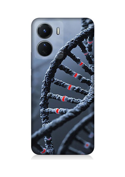 Vivo V16 Uyumlu Dna Sarmalı Desenli Silikon Kılıf