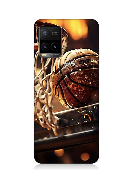 Vivo Y21S Uyumlu Uzay Iskeleti Desenli Silikon Kılıf