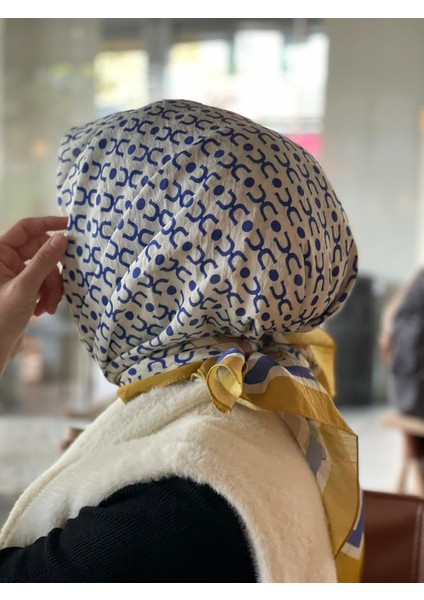 Hardal Loryan Scarf Diamond Royal Eşarp