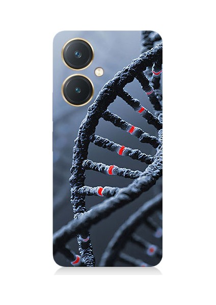 Vivo Y27 Uyumlu Dna Sarmalı Desenli Silikon Kılıf