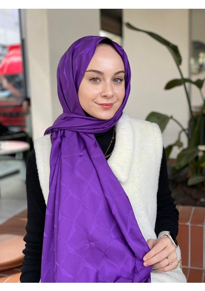 MÜRDÜM Loryan Scarf Floş Jakar Cupra Şal modelleri