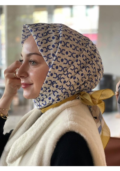 Hardal Loryan Scarf Diamond Royal Eşarp